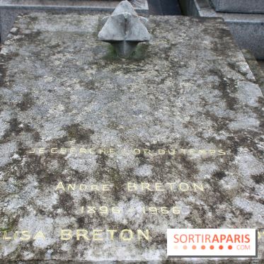 Visuels Paris - Tombe André Breton