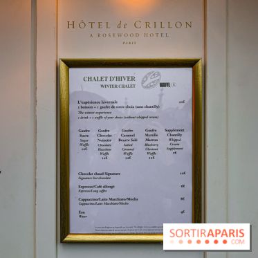 Noël 2025 à Paris: l'Hôtel de Crillon dévoile un chalet d'hiver gourmand sur la place de la Concorde