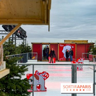 Noël 2025 aux Galeries Lafayette Haussmann : une patinoire éphémère sur les toits de Paris