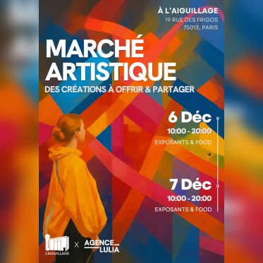 Un marché artistique à l'Aiguillage - Marché de noël artistique