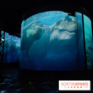 Dinosaures : l'expérience immersive qui nous fait remonter le temps à l'Atelier des Lumières, photos