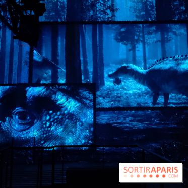 Dinosaures : l'expérience immersive qui nous fait remonter le temps à l'Atelier des Lumières, photos
