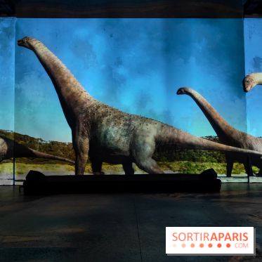 Dinosaures : l'expérience immersive qui nous fait remonter le temps à l'Atelier des Lumières, photos