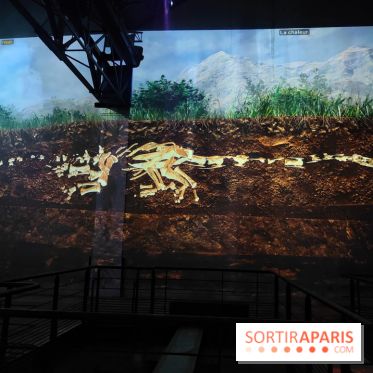Dinosaures : l'expérience immersive qui nous fait remonter le temps à l'Atelier des Lumières, photos