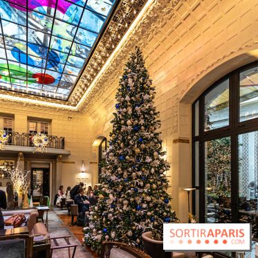 Tea time de Noël du Mandarin Lutetia 2025 par Nicolas Guercio - photos - salle