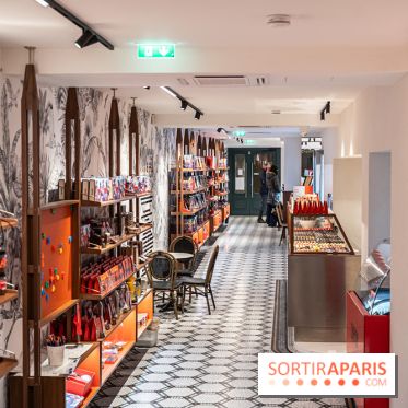 salon de thé chocolatier Chapon Saint-Germain-En-Laye - Yvelines:  chocolat chaud et gourmandises - photos