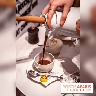 salon de thé chocolatier Chapon Saint-Germain-En-Laye - Yvelines:  chocolat chaud et gourmandises - photos