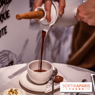 salon de thé chocolatier Chapon Saint-Germain-En-Laye - Yvelines:  chocolat chaud et gourmandises - photos