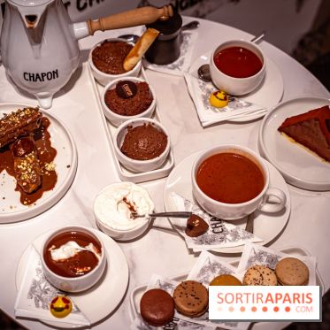 salon de thé chocolatier Chapon Saint-Germain-En-Laye - Yvelines:  chocolat chaud et gourmandises - photos