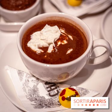 salon de thé chocolatier Chapon Saint-Germain-En-Laye - Yvelines:  chocolat chaud et gourmandises - photos