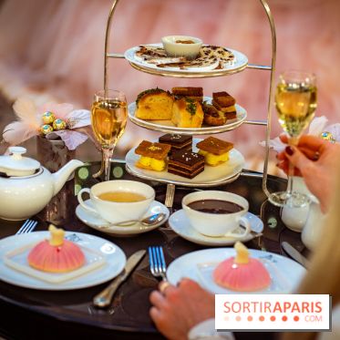Le tea time de l'Intercontinental Paris Le Grand spécial Opéra x Repetto