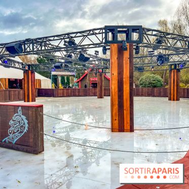 Noël au Parc Astérix 2025, patinoire et marché de Noël  - IMG 7404