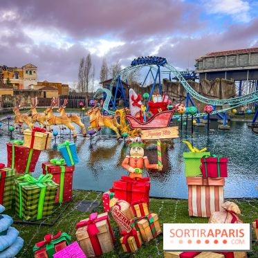 Noël au Parc Astérix 2025, patinoire et marché de Noël  - IMG 7473