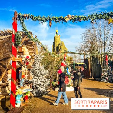 Noël au Parc Astérix 2025, patinoire et marché de Noël  - IMG 7506