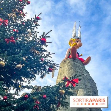 Noël au Parc Astérix 2025, patinoire et marché de Noël  - IMG 7537