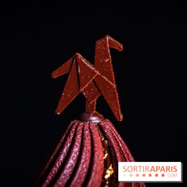 Bûche de Noël Cheval Blanc 2025 : Maxime Frédéric dévoile un sapin exceptionnel - photos - A7C02778