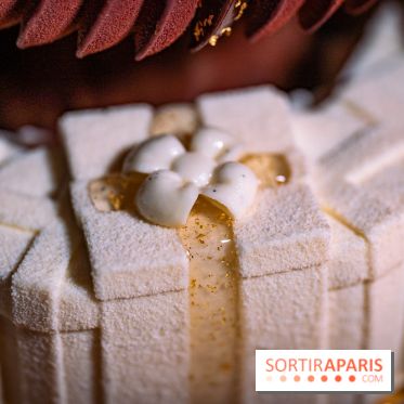 Bûche de Noël Cheval Blanc 2025 : Maxime Frédéric dévoile un sapin exceptionnel - photos - A7C02779