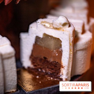 Bûche de Noël Cheval Blanc 2025 : Maxime Frédéric dévoile un sapin exceptionnel - photos - A7C02785