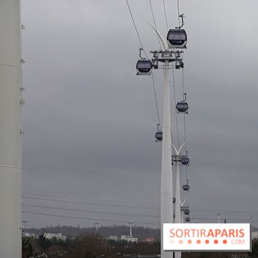 Câble C1 : le premier téléphérique d'Île-de-France - nos photos