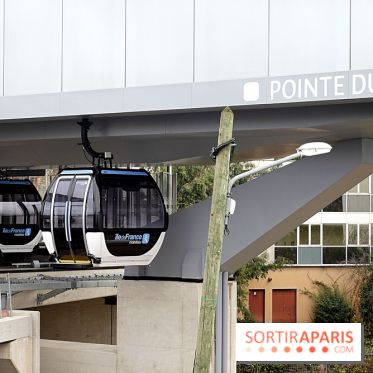 Câble C1 : le premier téléphérique d'Île-de-France - nos photos