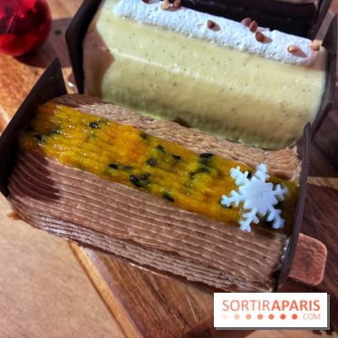 Bûches de Noël végétales de La Mauvaise Herbe - IMG 1586