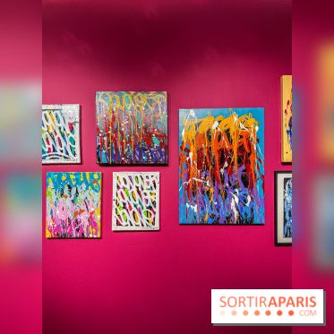 Mini Me : l'exposition de JonOne 100% groovy baby à la galerie Goldshteyn-Saatort - IMG 2322