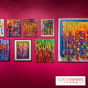 Mini Me : l'exposition de JonOne 100% groovy baby à la galerie Goldshteyn-Saatort - IMG 2323