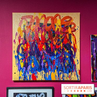 Mini Me : l'exposition de JonOne 100% groovy baby à la galerie Goldshteyn-Saatort - IMG 2330