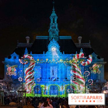 Noël 2025 à Levallois-Perret (92) : spectacle son & lumière gratuit sur l'Hôtel de Ville