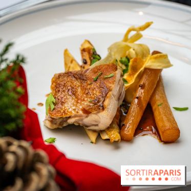 Le menu festif de décembre du Marguerite 1606 au Domaine de la Reine Margot - les photos