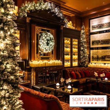 Le bar et salon de thé de Noël du George V 2025 - les photos