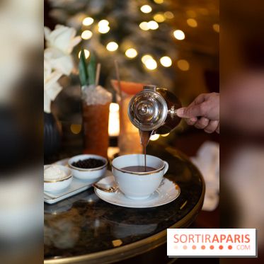 Le bar et salon de thé de Noël du George V 2025 - les photos