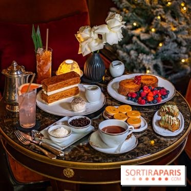 Le bar et salon de thé de Noël du George V 2025 - les photos