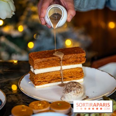 Le bar et salon de thé de Noël du George V 2025 - les photos