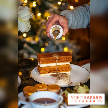 Le bar et salon de thé de Noël du George V 2025 - les photos