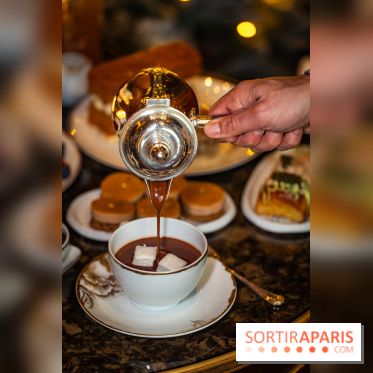Le bar et salon de thé de Noël du George V 2025 - les photos