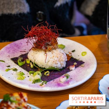 Ukiyo Ramen à Paris - IKURA ONIGIRI / ANGUILLE BRÛLÉE