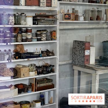 L'atelier de Joseph Cornell recréé par Wes Anderson à la galerie Gagosian