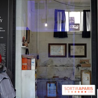 L'atelier de Joseph Cornell recréé par Wes Anderson à la galerie Gagosian