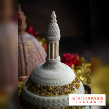 Les bûches de Noël glacées de Bachir spécial dômes parisiens