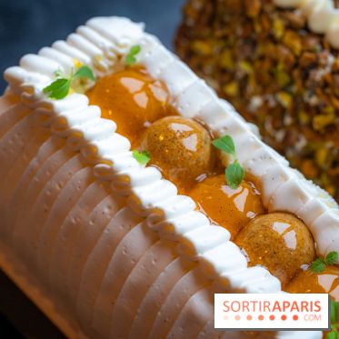 Les bûches de Noël artisanales de Baiman's Cake à Montreuil - photos - A7C03350