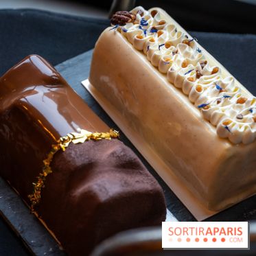 Les bûches de Noël artisanales de Baiman's Cake à Montreuil - photos - A7C03352