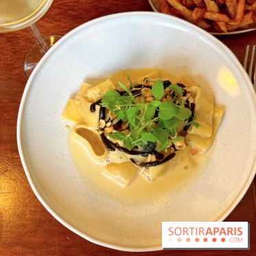 Gramme Paris - Pâtes gorgonzola, épinards