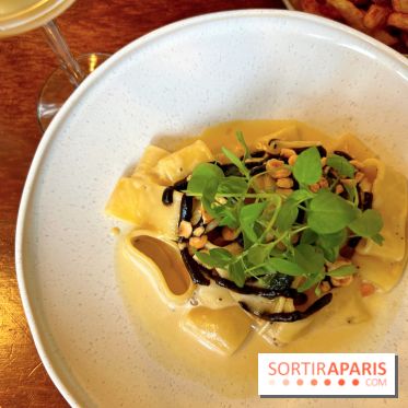 Gramme Paris - Pâtes gorgonzola, épinards