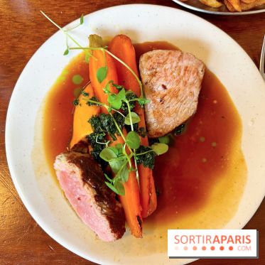 Gramme Paris - Quasi de veau, carottes
