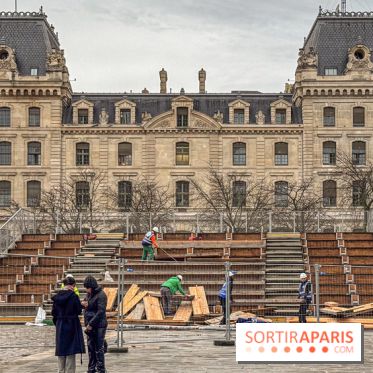 Gradins Notre-Dame de Paris