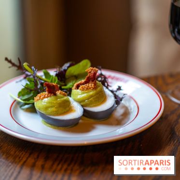 Club Cochon l'Auberge, le bistrot français Paris 9e - oeuf mayo