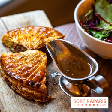 Club Cochon l'Auberge, le bistrot français Paris 9e - galette salée