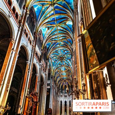 L'Odyssée Céleste à l'église Saint-Eustache à Paris, le nouveau spectacle Luminiscence 