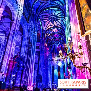 L'Odyssée Céleste à l'église Saint-Eustache à Paris, le nouveau spectacle Luminiscence 